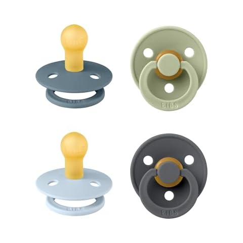 BIBS Colour Soother 4-Pack for Babies Cover