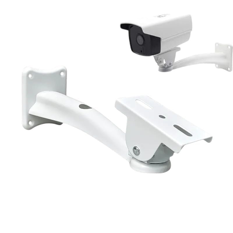 Improvhome CCTV Camera Stand Wall Mount, 18 cm / 7 Inch, Heavy Duty Metal Bracket for Security & Bullet Cameras, Adjustable 90° Tilt, Universal Indoor Outdoor Use, Rust-Resistant – Pack of 1-image-17