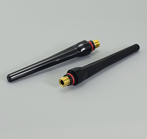 Image of RIVERWELD TIG Welding Back Cap 57Y02 Long for WP 17 18 26 Torch 5pcs | Fit QQ300 PTA DB SR WP 17 18 26 TIG Welding Torch