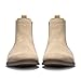 Chelsea Boots for Men Suede Casual - Ankle Chukka Dress Slip on Boots Waterproof Beige