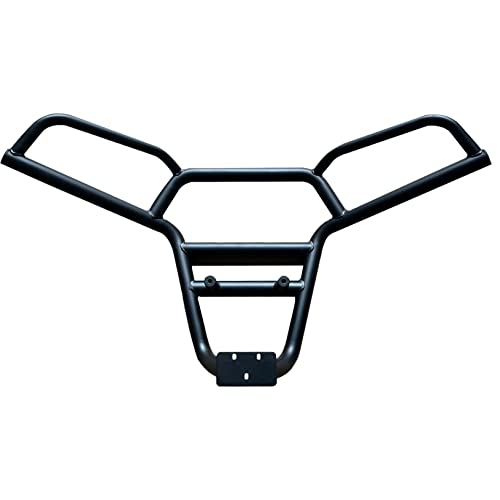 Hjsiutv Front Bumper Brush Guard Compatible With 2014+ Polaris Rzr Xp 1000/4 1000 Protects Entire Front End,Black #TOP2