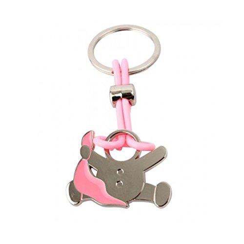 Schlüsselanhänger Bebe Diver Rosa, inklusive Gravur, 20 Stück