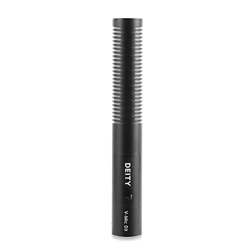 Image of Deity V-Mic D3 Super Cardioid Directional Shotgun Microphone,Powerful 3.5mm TRS /TRRS Compatibility,for DSLRs, Camcorders, Smartphones, Tablets, Handy Recorders, Laptop and Bodypack Transmitters