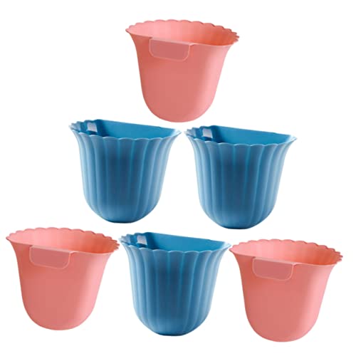 Set de 6 canecas de basura colgantes para cocina miniatura 1