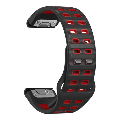 MOQIAN 26 MM for QuickFit �o���h Fenix 8 51mm / Garmin Fenix 7X Pro Solar/Garmin Instinct 2X Garmin Fenix 7X/Fenix 6X GPS/6X Pro/6X