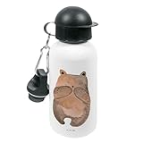 IDEAL FÜR UNTERWEGS: Ob für die Schule, beim Sport oder auf Ausflügen - diese Trinkflasche ist leicht, robust und einfach zu transportieren, perfekt für aktive Kids.