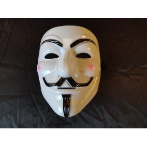 5pcs/lot - New V for Vendetta Mask (White)