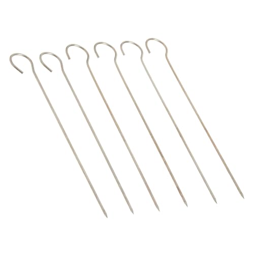 Regency Wraps Turkey Lacers, Stainless Steel, Multi-Use Skewers for Meat and Poultry Trussing, Shish-K-Bobs, Crafting, and More, 4.25