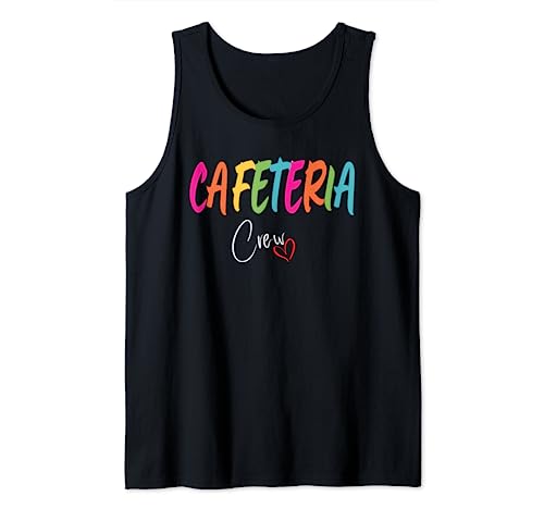 Cafétéria Crew Lunch Lady Back To School Lunch Ladies Squad Débardeur