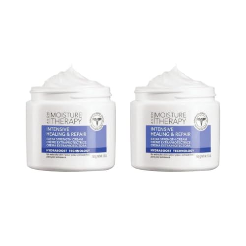 AVON Moisture Therapy Intensive and Repair Extra Strength Cream Lot 2 Jars 5.3 Oz.