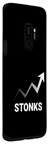 31H89cBWorL. SL500  - Galaxy S9 Stonks Stock Market Day Trading Investment Humor Case