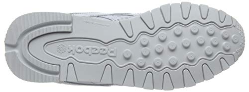 Image of Reebok Women's Cl Lthr Gymnastics Shoes, White (Space Dye /Spirit White Space Dye /Spirit White), 3 UK