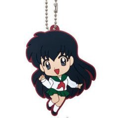 InuYasha Capsule Rubber Mascot Kagome Higurashi Gashapon BANDAI