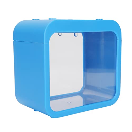 Aeun Pecera Betta Pequeña, Cambio Automático Aquascaping Pecera Pequeña Transparente para Oficina