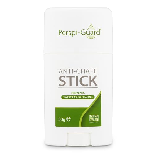 Perspi-Guard Anti Chafe Stick - Soothing Anti Chafe Balm with Aloe Vera for Sweat Rash - Anti-Chafing Chub Rub Stick for Running Cycling - 50 g
