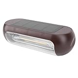 [Modèle d'éclairage unique] La lampe de clôture solaire présente magnifique motif d'éclairage floral qui crée une ambiance chaleureuse sur votre clôture ou votre mur.