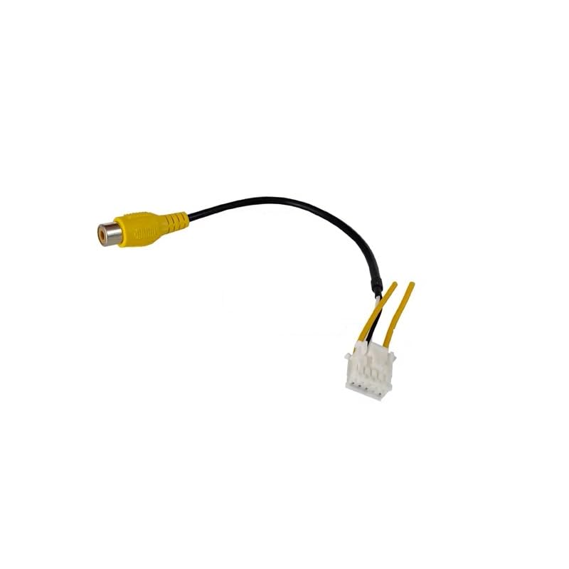 Image of 10-pin Car Radio Stereo Rearview Camera in Back Up Rearview Input Adapter Plug for Aftermarket Android Radio Stereo