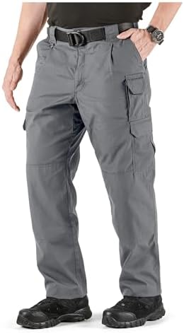 5.11 Tactical Taclite Pro Pants for Men, Cargo Work Pant, Ripstop Lightweight Performance, Style 74273ABR