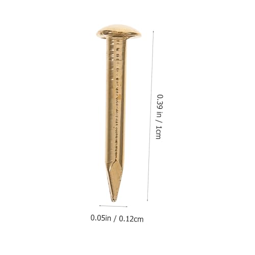 Clavos pequeños de cobre 1.2x10mm para colgar cuadros miniatura 2