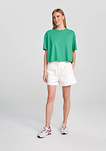 Blusa manga curta, Feminino, Hering,Verde médio,M