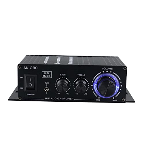 URJIX AK-280 Mini Digital Audio Power Amplifier Dual Channel HiFi Stereo Amplifier Deal