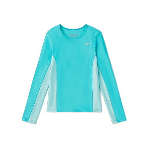 Image of Speedo Girl's Uv Swim Shirt Long Sleeve Rashguard