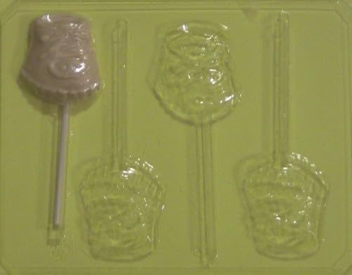 Miniatura 2 de Botines pequeños Zapatos Niño Niña Baby Shower Chocolate Candy Lollipop Molde