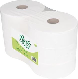 Blake & White Purely Kind Toilet Roll 2ply Jumbo FSC Certified 350m 62mm Core Pack of 6 rolls
