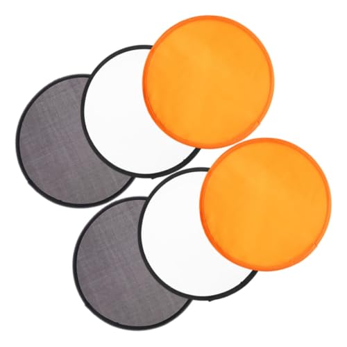 LALADEFIEE Abanicos Plegables Redondos 6 Piezas Mini 22 CM Ventilador Plegable Retro Ligero para Decoración de Bodas Fiestas y Uso Portátil en Verano Colores