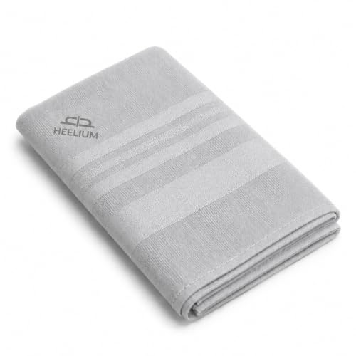 Image of HEELIUM Bamboo Handkerchief for Men & Women | Ultra Soft & Absorbent | Multipurpose Premium Rumal | Large Size 43 x 45 CM