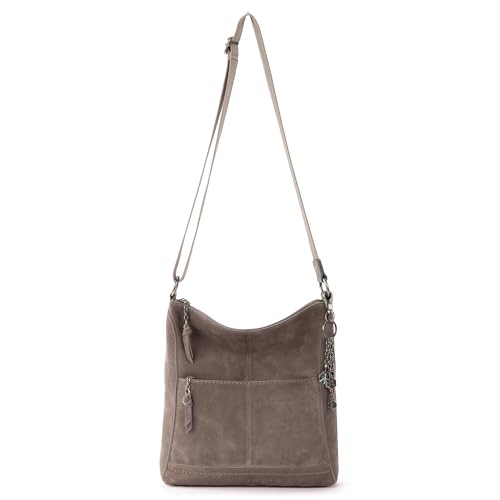 Image of The Sak Lucia Leather Crossbody Purse - Premium Leather Women's Handbag for Everyday & Travel - Cross Body Bag With Zipper
