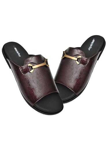 Image of HEALTH FIT Extra Soft Comfortable Traditional Ethnic Chappal /Slippers Wedding & Festive Sliders for Gents /Boys Lightweight flexible TPR sole & Easy-to-wear slip-on design cushioned for Men HF7017