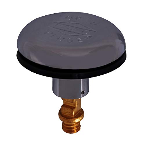Eastman 35240 Snap and Press Stopper, 3/8 inch Thread, Chrome