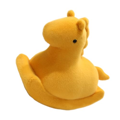 Peluche cheval de 40cm pour décoration salon et bureau élégant