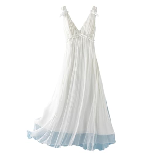 E-Girl Women 100% Silk Dress Solid Off-Shoulder Sleeveless Silk Knee-Length Casual Cocktail Party Prom Dress Pleated High-Waisted Mulberry Silk Flowy Dress,D8837