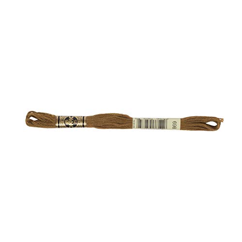 Image of DMC 6-Strand Embroidery Cotton Floss, Very Dark Hazelnut Brown