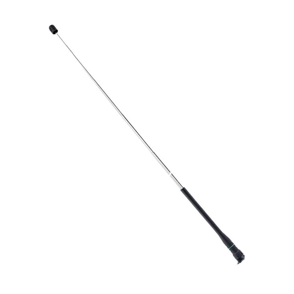 10 Uds Abbree AR-775 Antena telescópica SMA Hembra de Alta Ganancia de Doble Banda Apta for Kenwood Apta for BaoFeng UV-5R UV-82 BF-888S Ham Walkie Talkie