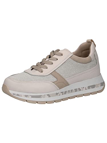 Caprice Damen 9-9-23708-20 Sneaker, Offwhite/Cream, 42 EU
