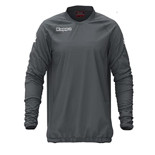 Sweat-Shirt Imperméable Kappa Veste Pluie Sportive Gris 4XL