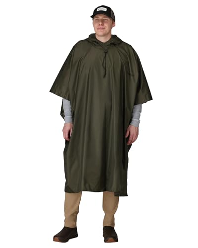 FROGG TOGGS Waterproof Breathable Poncho Tarp Army Green