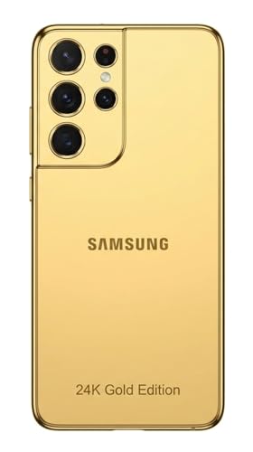 Image of MILLION CASES Iconic Legacy Gold Finish Case for Samsung Galaxy S24 Ultra, Galaxy S24 Ultra Back Cover Case(2024) - PC