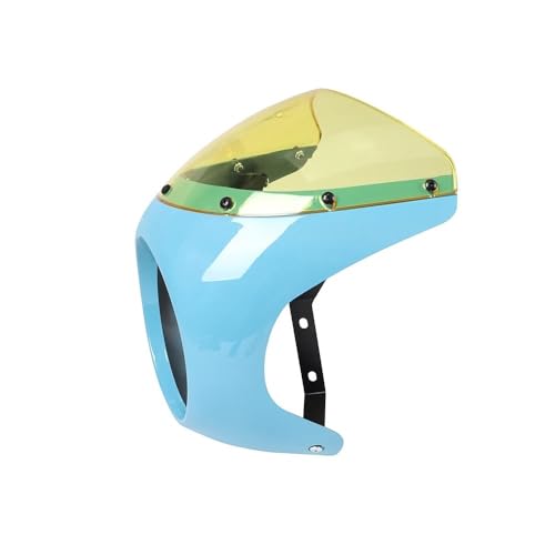 Couvercle protection phare moto évite les fissures de vitre sur 7 pouces