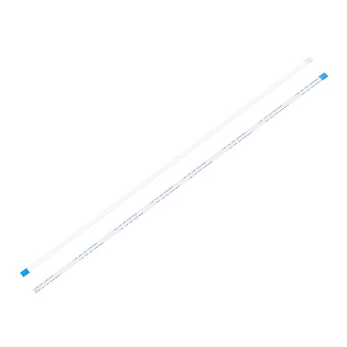 Vista 74 de uxcell Cable plano flexible FFC, 5 clavijas de 0.020 in de paso de 1.181 in FPC FFC cable de cinta flexible para TV LCD, audio de coche, reproductor