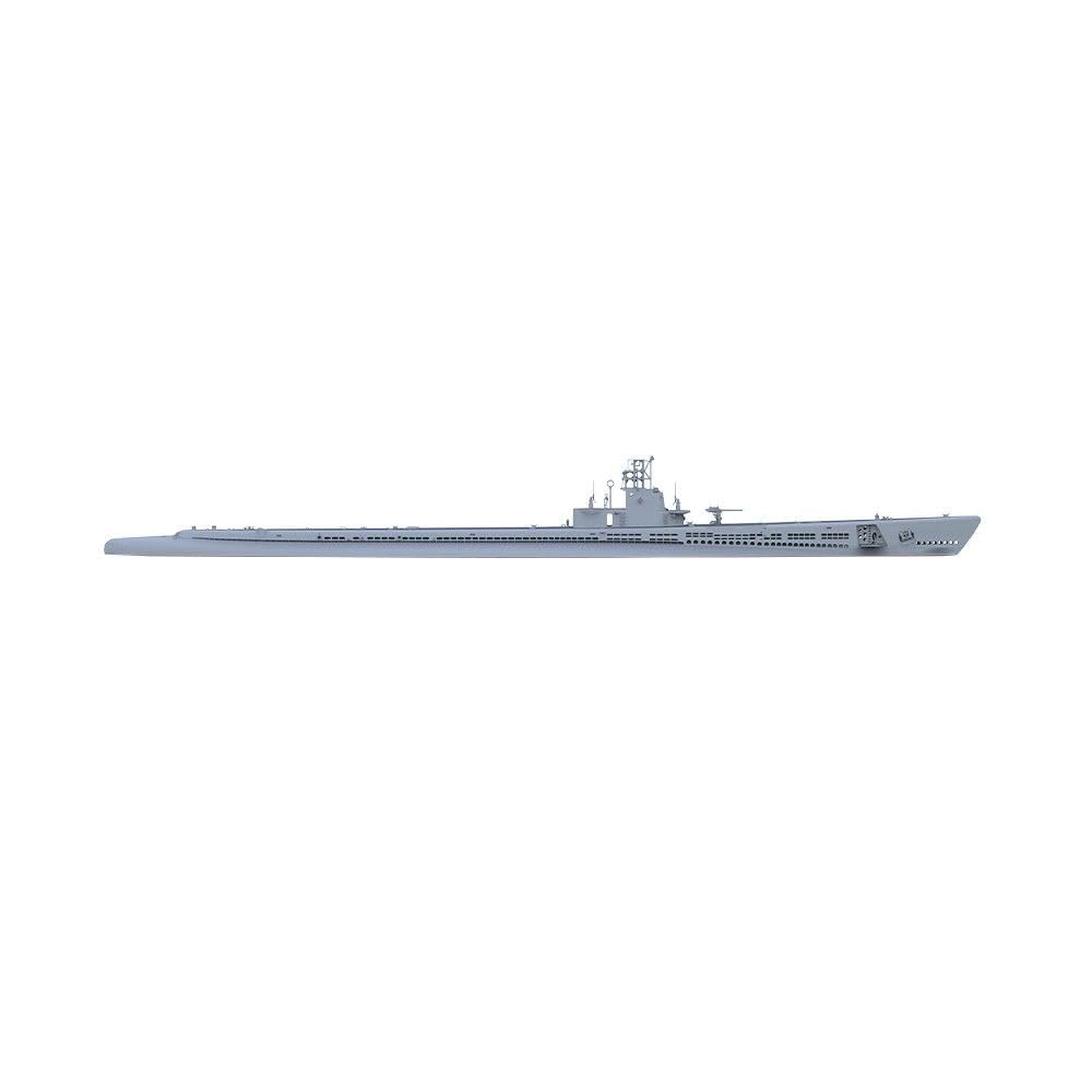 Niepomalowana łódź podwodna klasy Gato US Navy 1/144