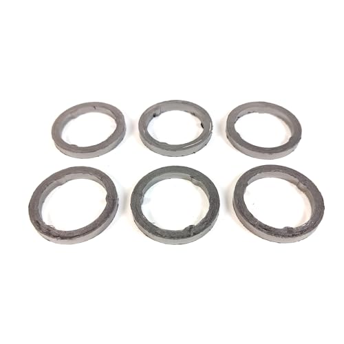 Image of 6PCS Exhaust Manifold Gasket 11657593303 for BMW N55 Engine 1 Series 3 Series 5 Series 7Series X1 X3 X4 X5 X6 E70 E71 F10 F02 F25 F35 F20 535I 740I 335I 135I 435I 640I