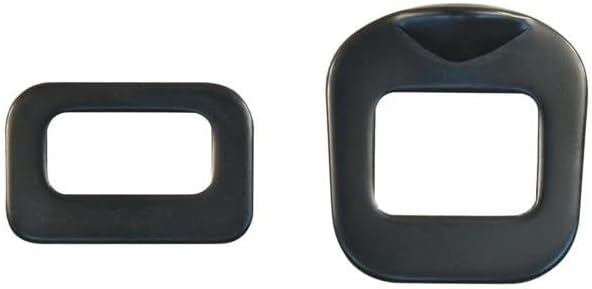 Kong Italy Carbon Steel Buckle 927.21, Painted Metal Buckle for 21mm Straps, Durable Anti-Corrosion Finish