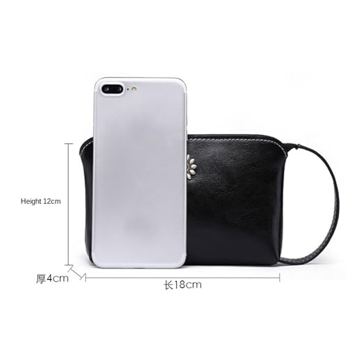 Womens wallet Genuine Leather Women's Wallets - Stylish Wristband Coin Purse with Zipper for Money & Phone - Designer Clutch Handbag for Ladies(Black)3