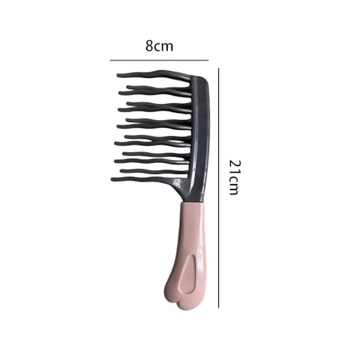 Peine de dientes anchos para rizos y cabello grueso miniatura 2