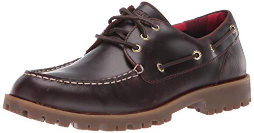 Sperry Mens A/O Lug 3-Eye Boat Shoe, Amaretto, 11