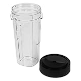 TOGEVAL Repuesto Vaso Smoothie con Tapa Compatible con Licuadora Pro Plástico Resistente y Duradero para Uso Doméstico y Profesional
